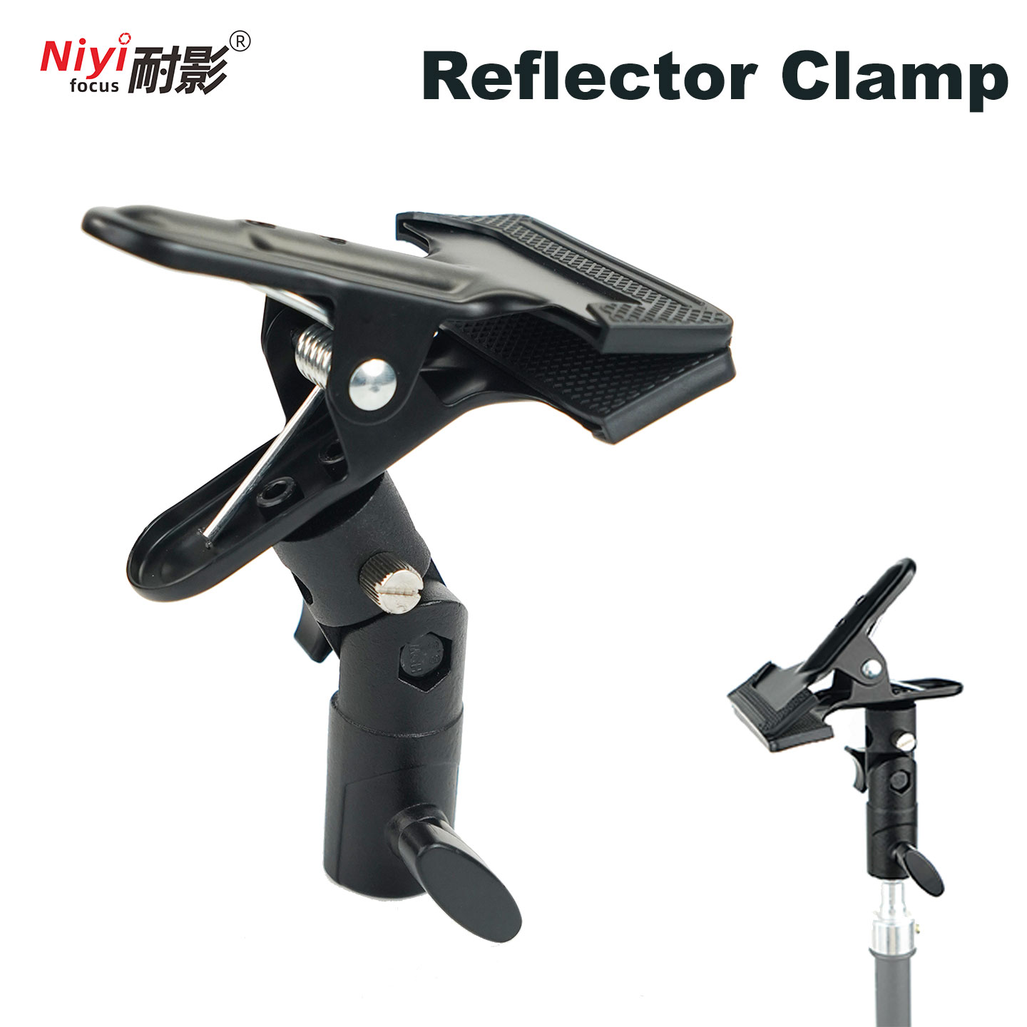 Photography Lighting Angles - Reflector Holder Clamp 1/4 3/8 Screw