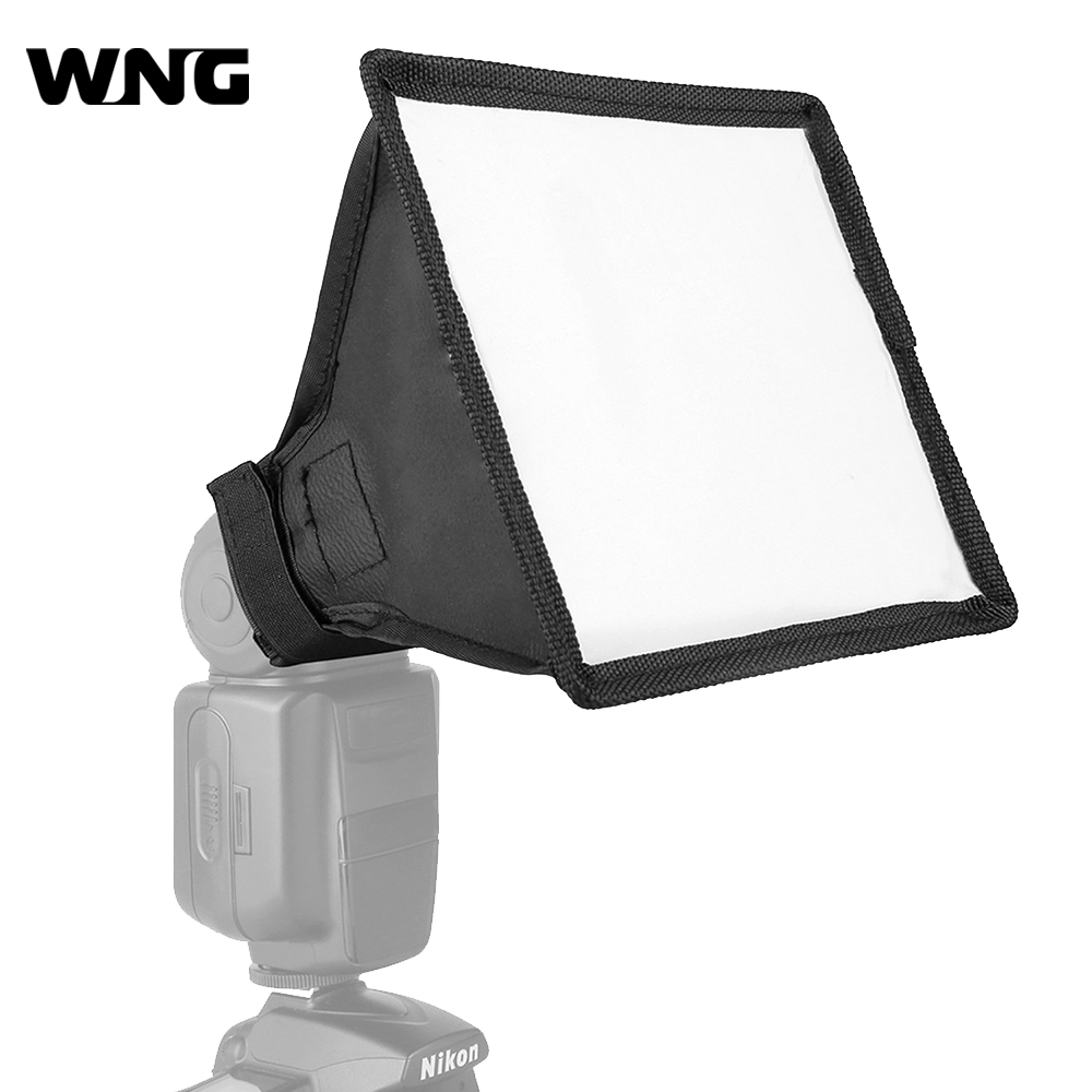 Photography Lighting Diffuser - 15x17cm Softbox Reflector Flash Diffuser Foldable