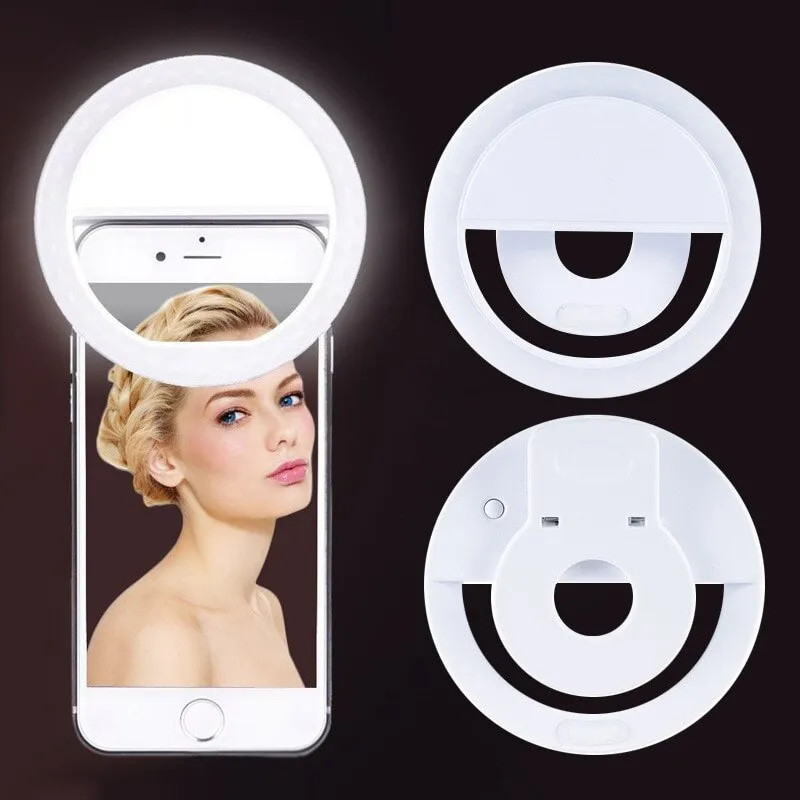 Photography Lighting Stick - USB Rechargeable LED Selfie Ring Light