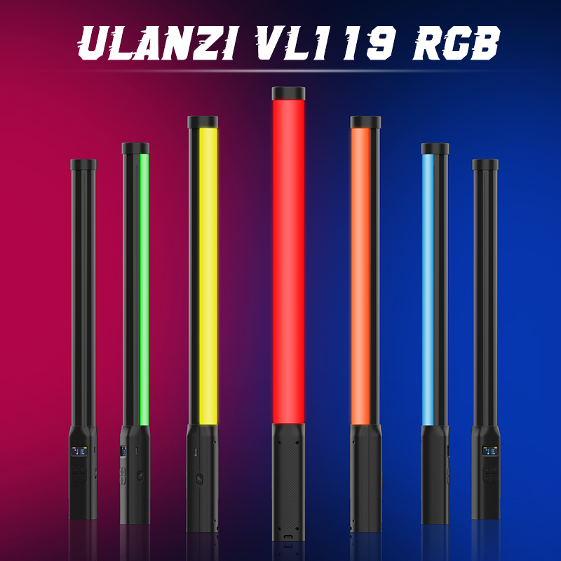 Photography Lighting Uk - Ulanzi VL119 Handheld RGB Colorful Stick