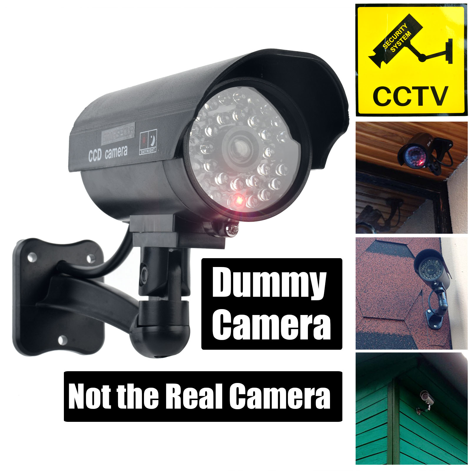 Photography Lighting Effects - Smarsecur Fake Camera Dummy Waterproof Security