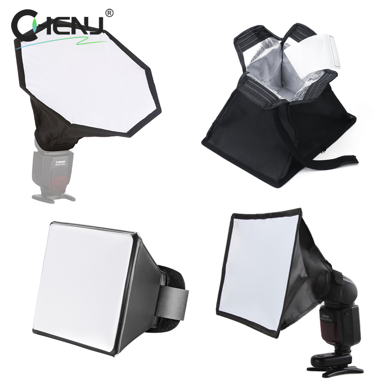 Photography Lighting Diffuser - 1pcs Foldable Flash Diffuser Softbox Universal
