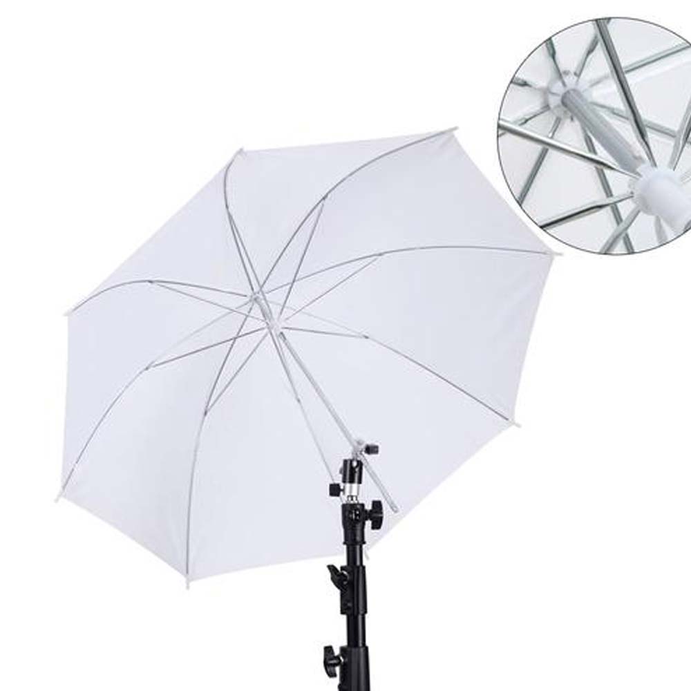 Photography Lighting Diffuser - 50cm/ 20Inch Photography Umbrella Metal Handle