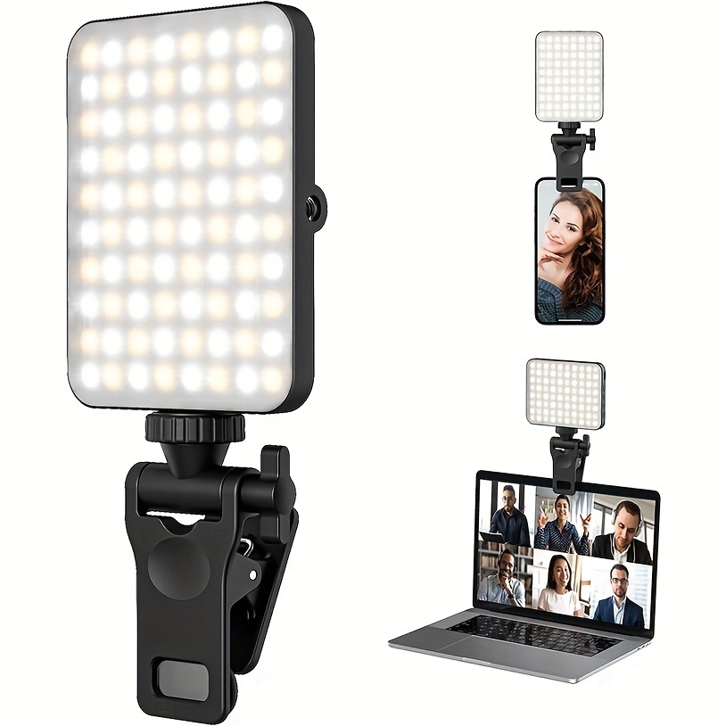 Photography Lighting Professional - 1pc Rechargeable Magnetic LED Selfie Light,3