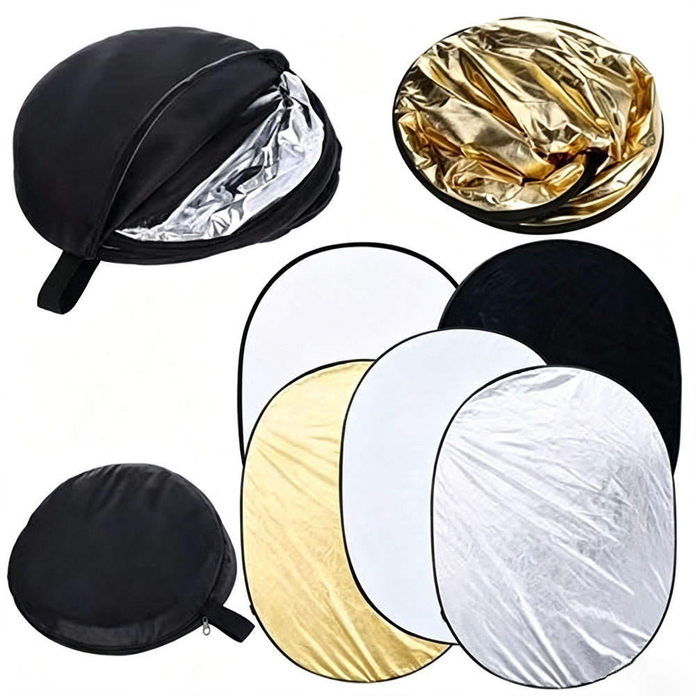 Photography Lighting Diffuser - Portable 5 in 1 Collapsible Photography