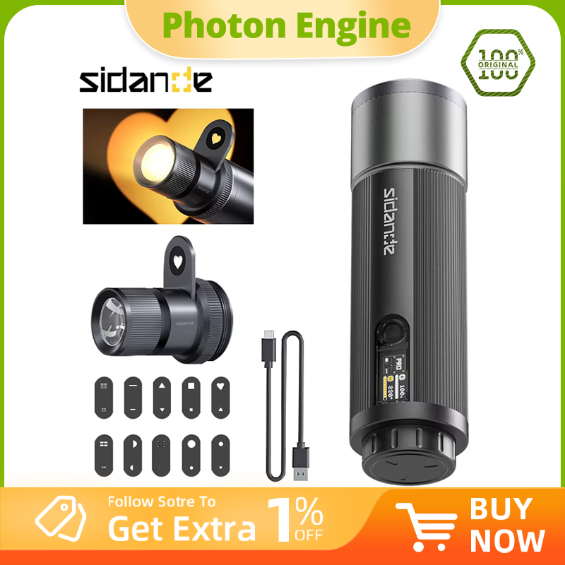 SIDANDE 12W Flashlight PRO 350 - Photography Lighting Uk recension och pris