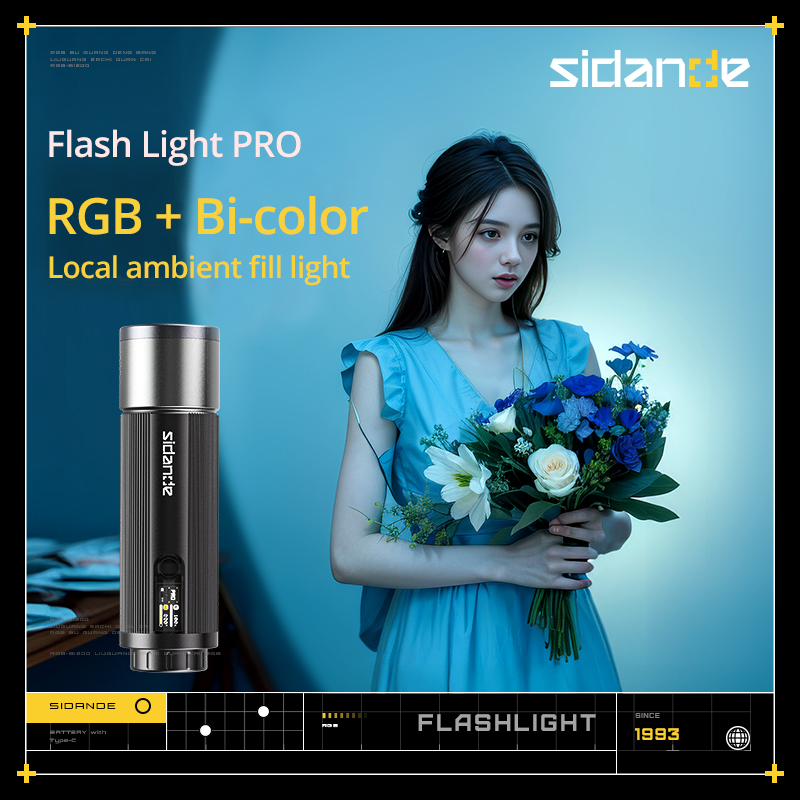 SIDANDE 12W Flashlight PRO 350 - Photography Lighting Uk recension och pris
