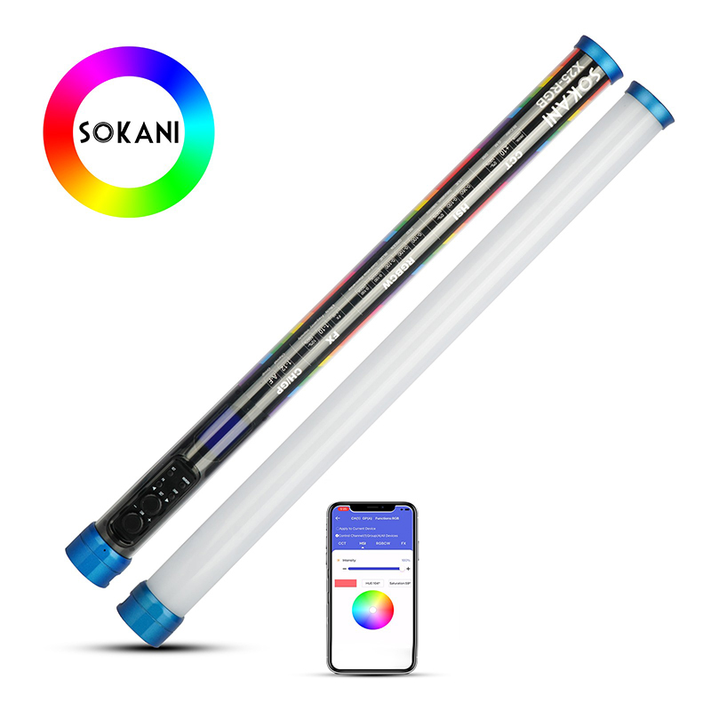 Sokani X25 RGB LED Video Light - Photography Lighting Stick recension och pris