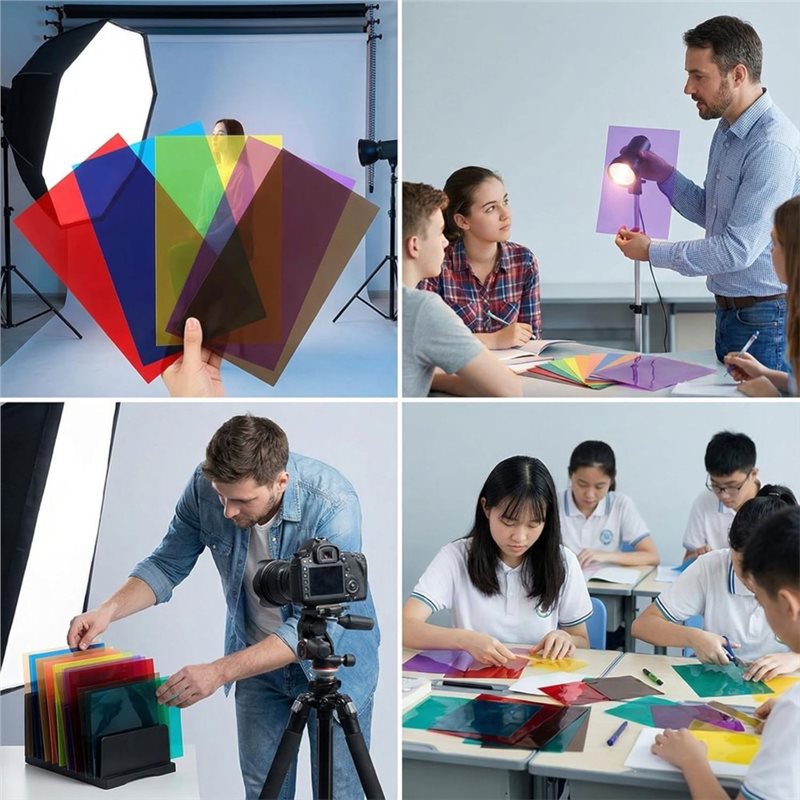 ABDJ-A4 PVC Sheets In 9 Colors - Photography Lighting Diy recension och pris