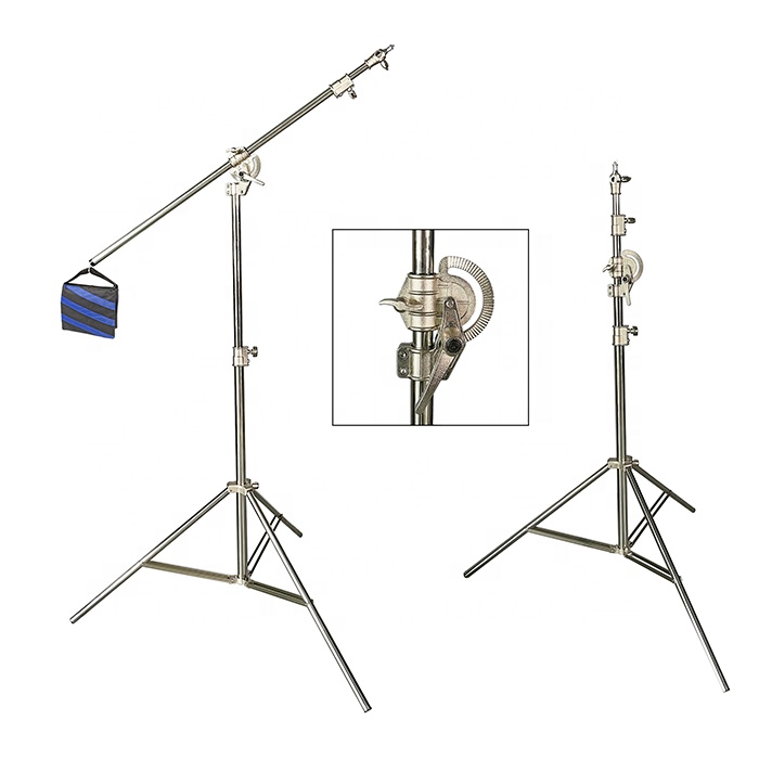 4m 2in1 Light Stand,Boom Arm,R - Light Stand Sandbag recension och pris