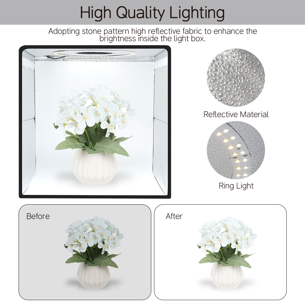 Lightdow Photo Lighting Studio - Photography Lighting Backdrop recension och pris