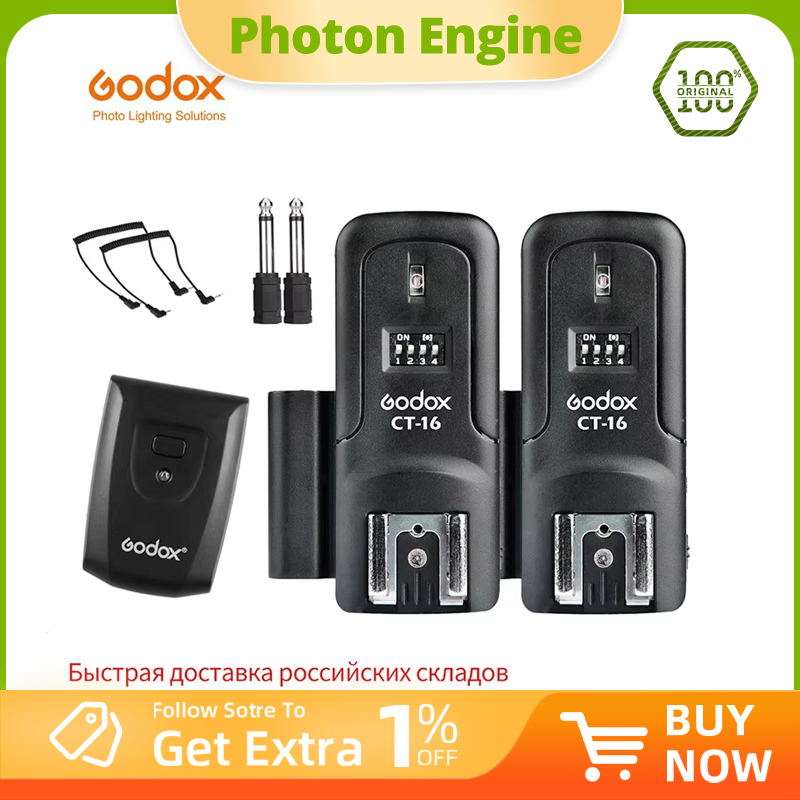 Godox CT-16 16 Channels Wirele - Godox Speedlite Flash recension och pris