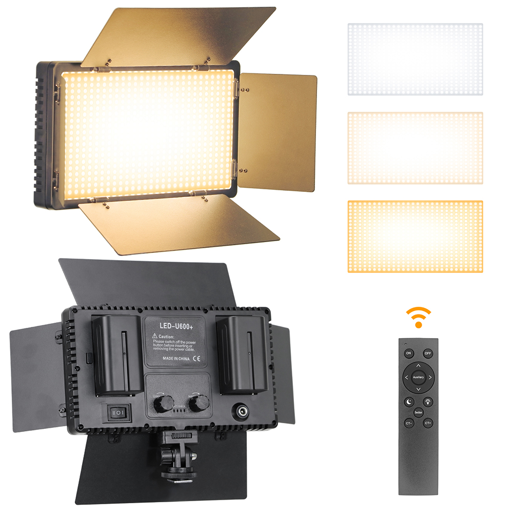 U800 600 LED Video Panel Light - Photography Lighting Uk recension och pris