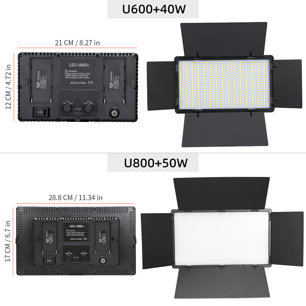 U800 600 LED Video Panel Light - Photography Lighting Uk recension och pris