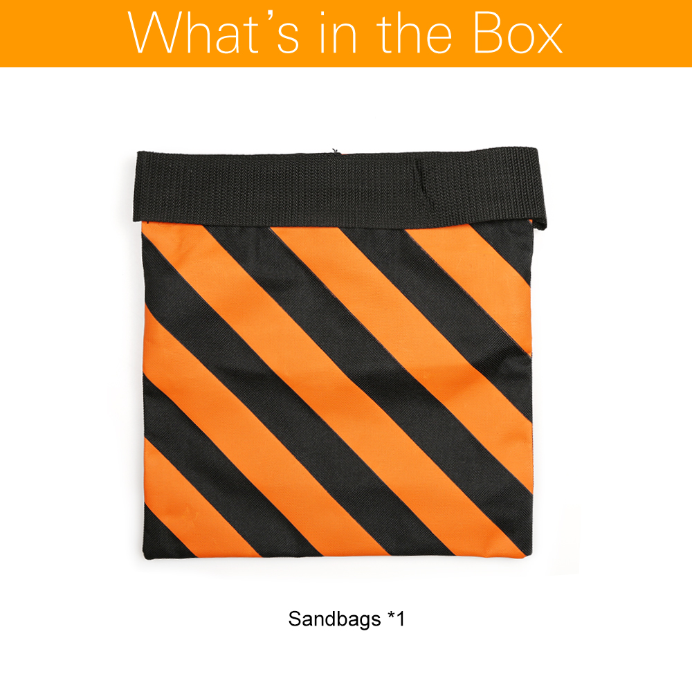 Orange Heavy Duty Sand Bag Pho - Light Stand Sandbag recension och pris