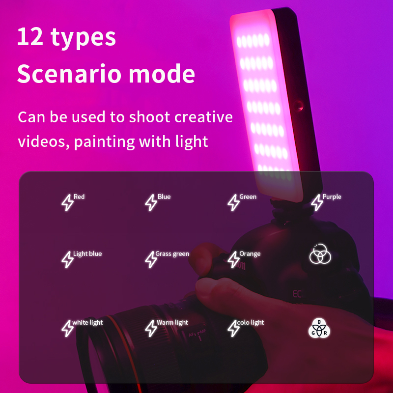 RGB Video Light Portable LED C - Photography Lighting Uk recension och pris