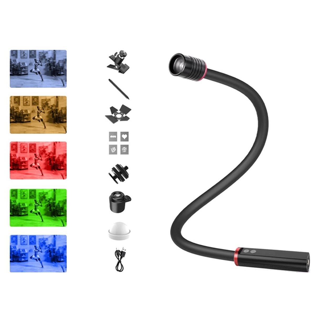 M05K LED Light for Macro Photo - Photography Lighting Angles recension och pris