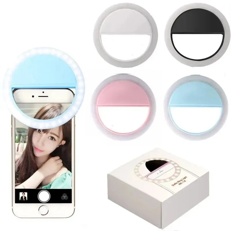Clip-On LED Selfie Ring Light, - Photography Lighting Stick recension och pris