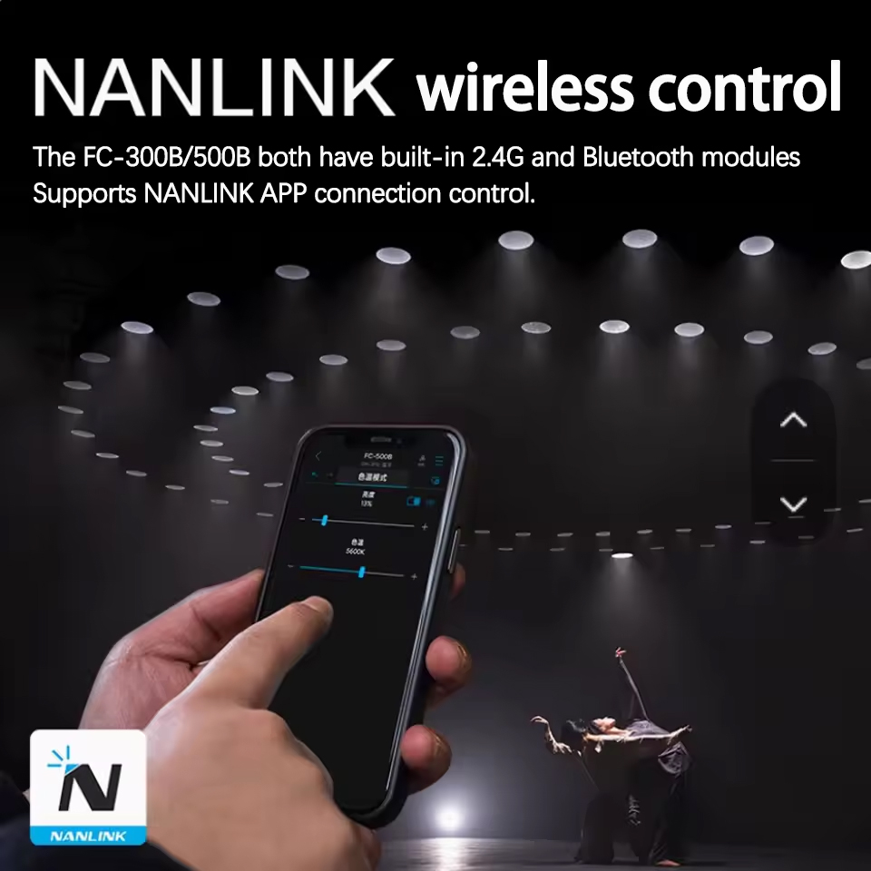 Nanlite FC-300B 2700K to 6500K - Photography Lighting Angles recension och pris