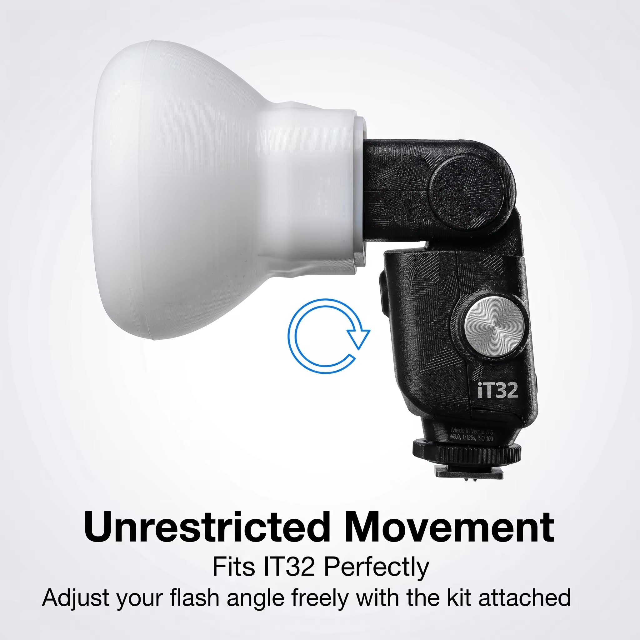 Silicone Flash Diffuser Cover  - Photography Lighting Diffuser recension och pris