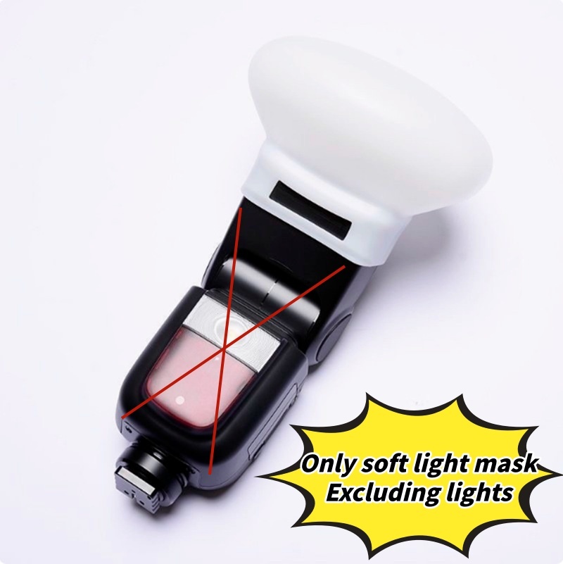 1Pc Diffuser Bounce Dome Soft  - Photography Lighting Diffuser recension och pris