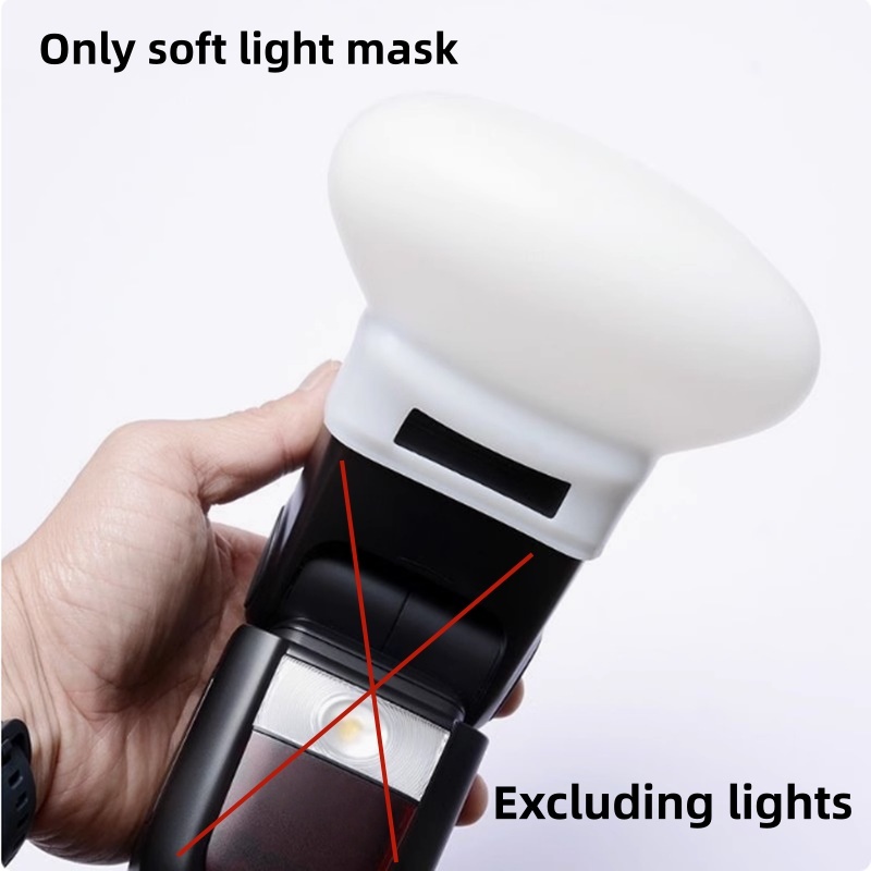 1Pc Diffuser Bounce Dome Soft  - Photography Lighting Diffuser recension och pris