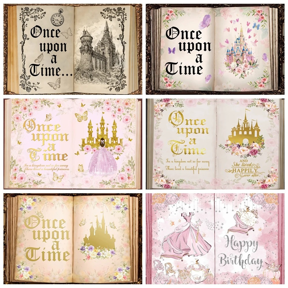 Fairy Tale Book Birthday Weddi - Photography Lighting Backdrop recension och pris