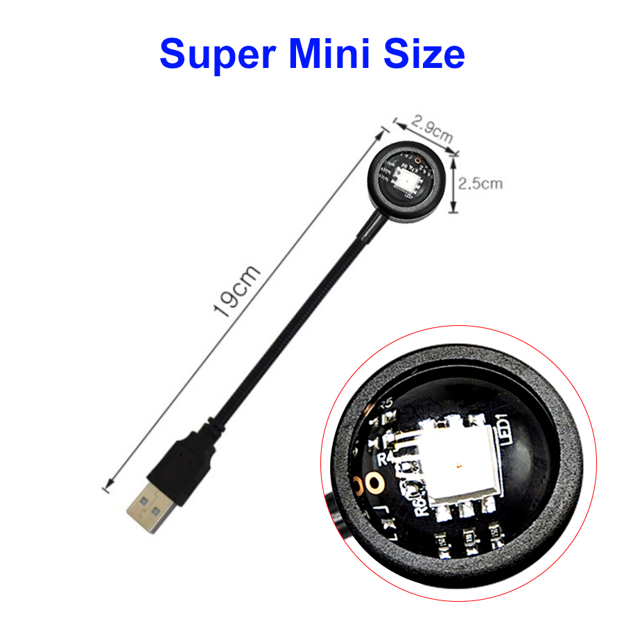 USB LED Sunset Lamp Projector  - Photography Lighting Diy recension och pris