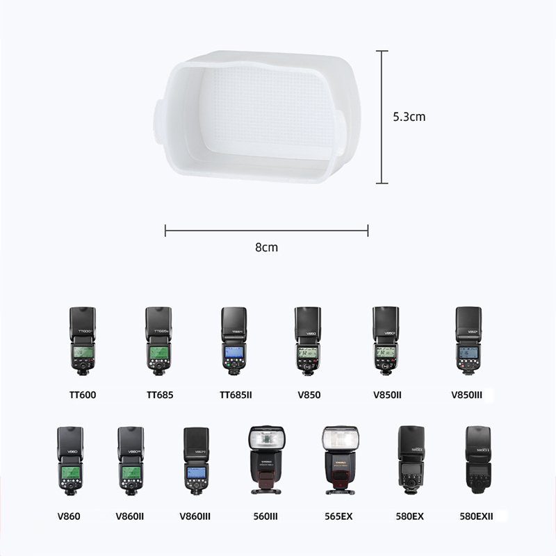 Flash Diffuser Dome Bounce Fit - Photography Lighting Diffuser recension och pris