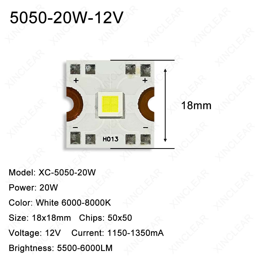 SMD 5050 7070 LED Chips 20W 45 - Photography Lighting Diy recension och pris