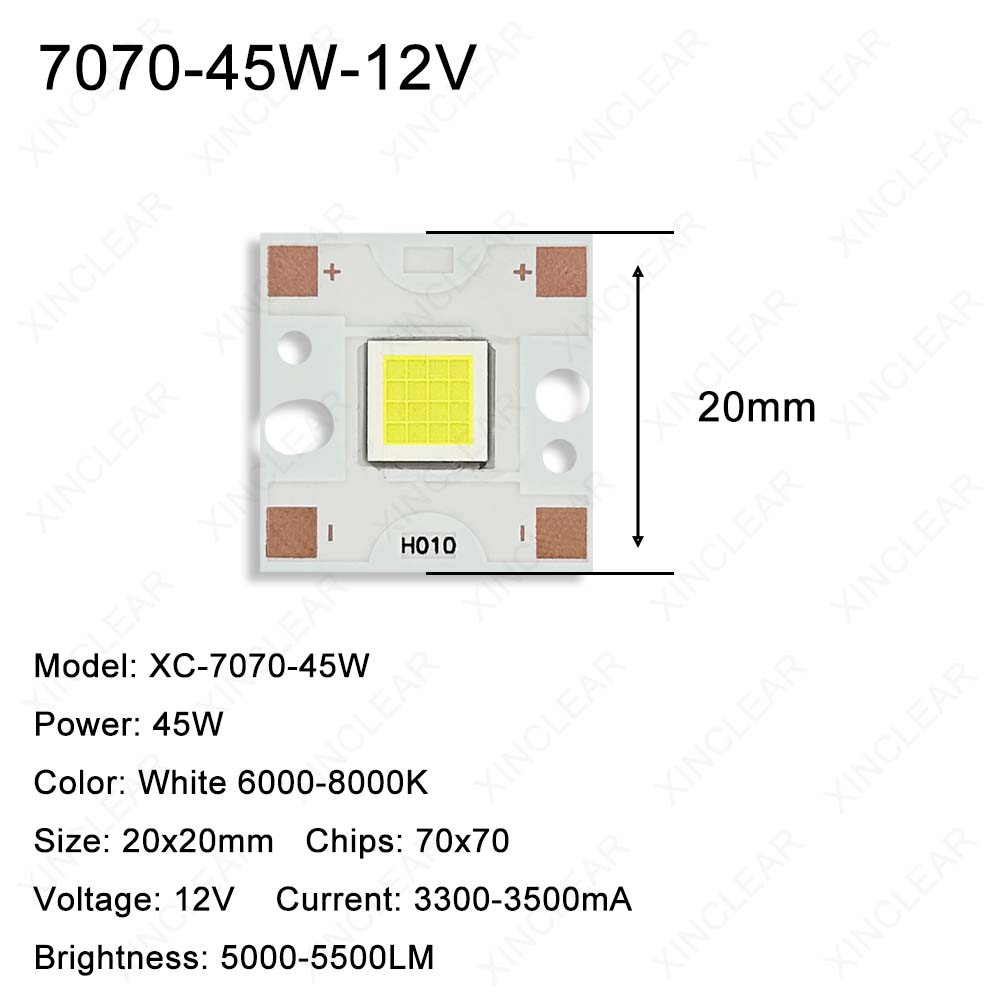 SMD 5050 7070 LED Chips 20W 45 - Photography Lighting Diy recension och pris