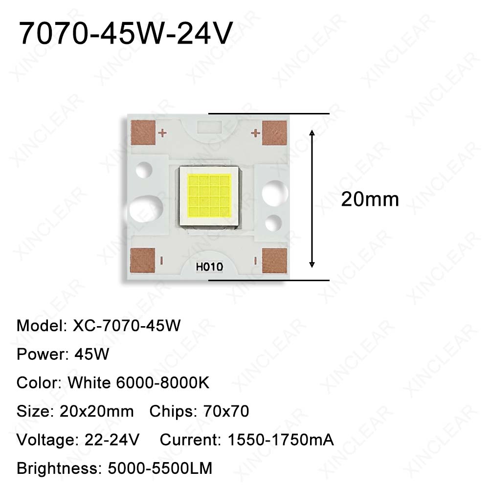 SMD 5050 7070 LED Chips 20W 45 - Photography Lighting Diy recension och pris