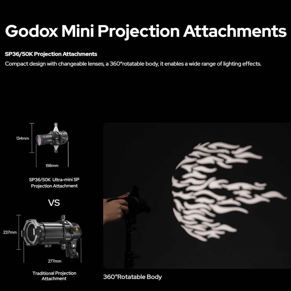Godox 36° Projection SP36K for - Godox Speedlite Flash recension och pris