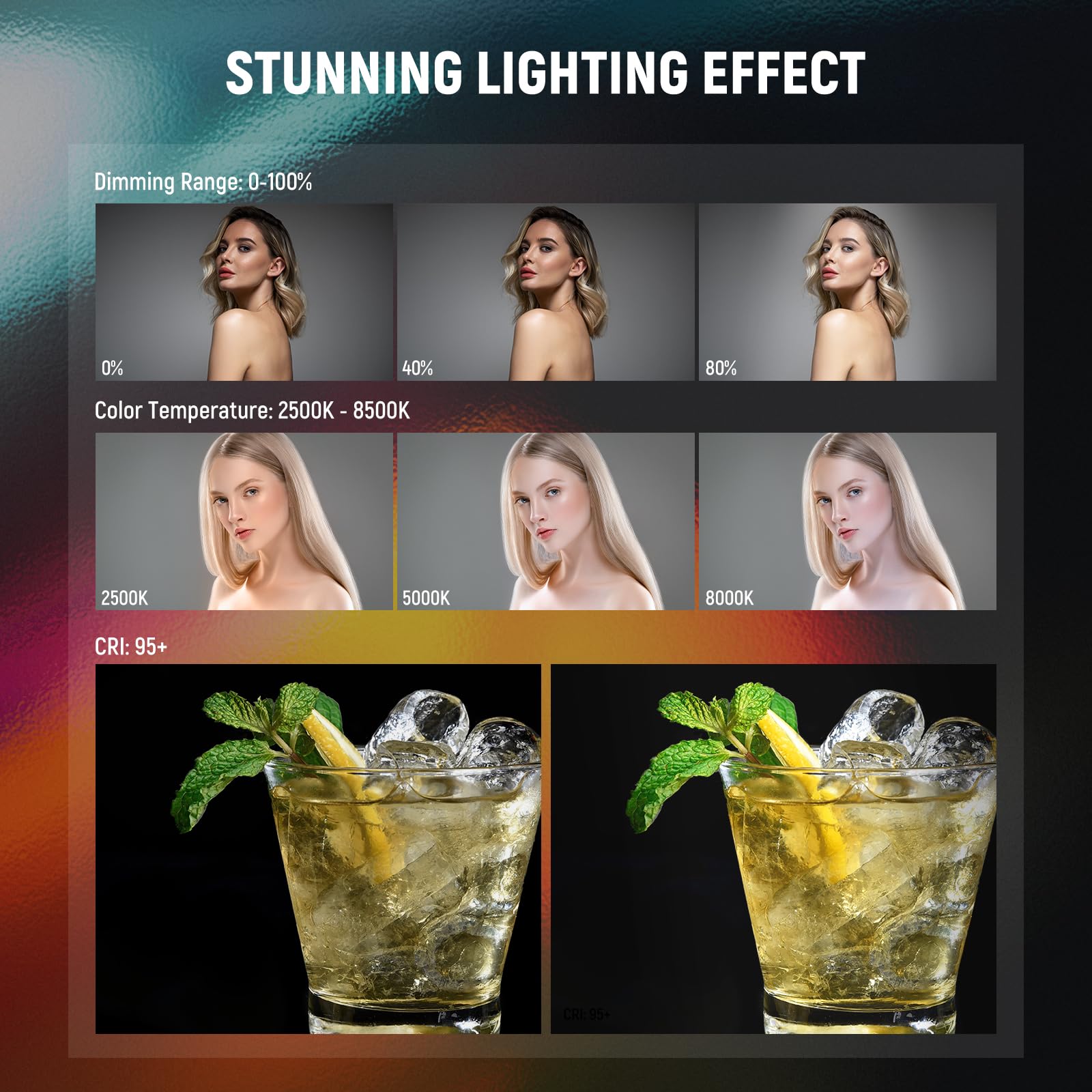 NEEWER RGB Light Wand with APP - Photography Lighting Stick recension och pris