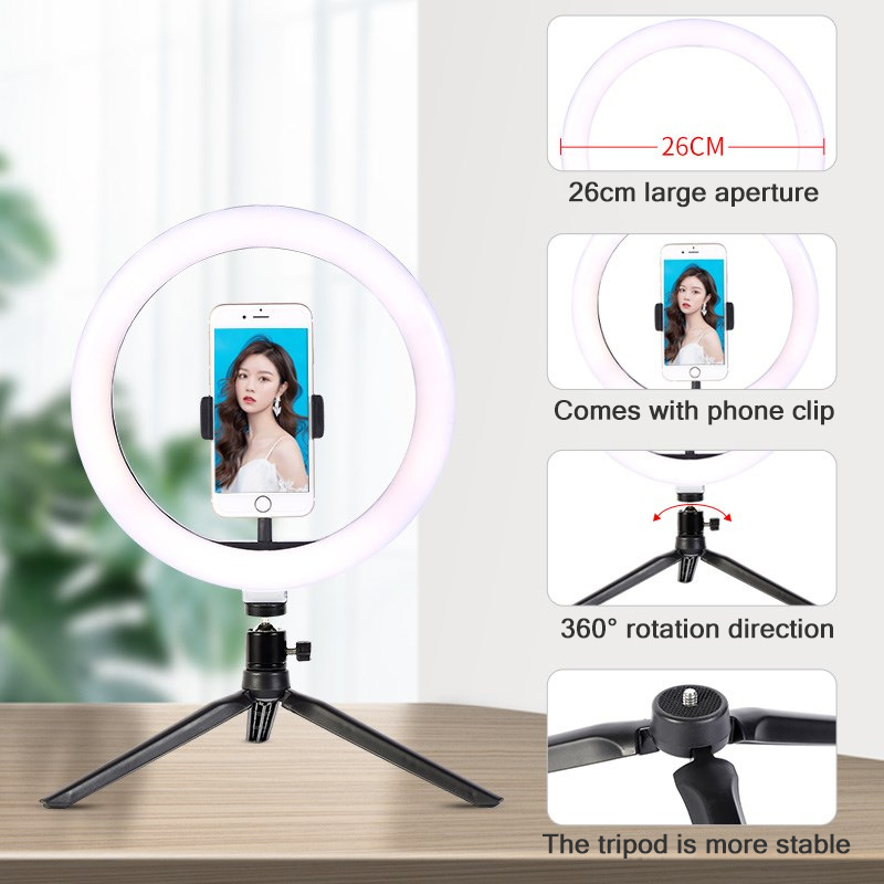 26cm 10 inch Led Ring Selfie L - Photography Lighting Professional recension och pris