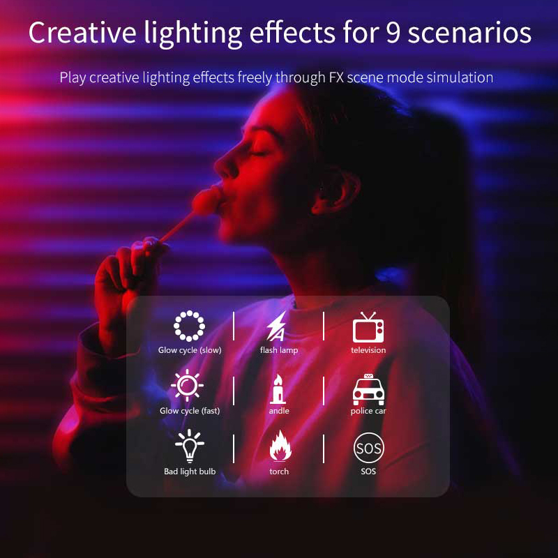 RGB Fill Light Portable LED Ph - Photography Lighting Effects recension och pris