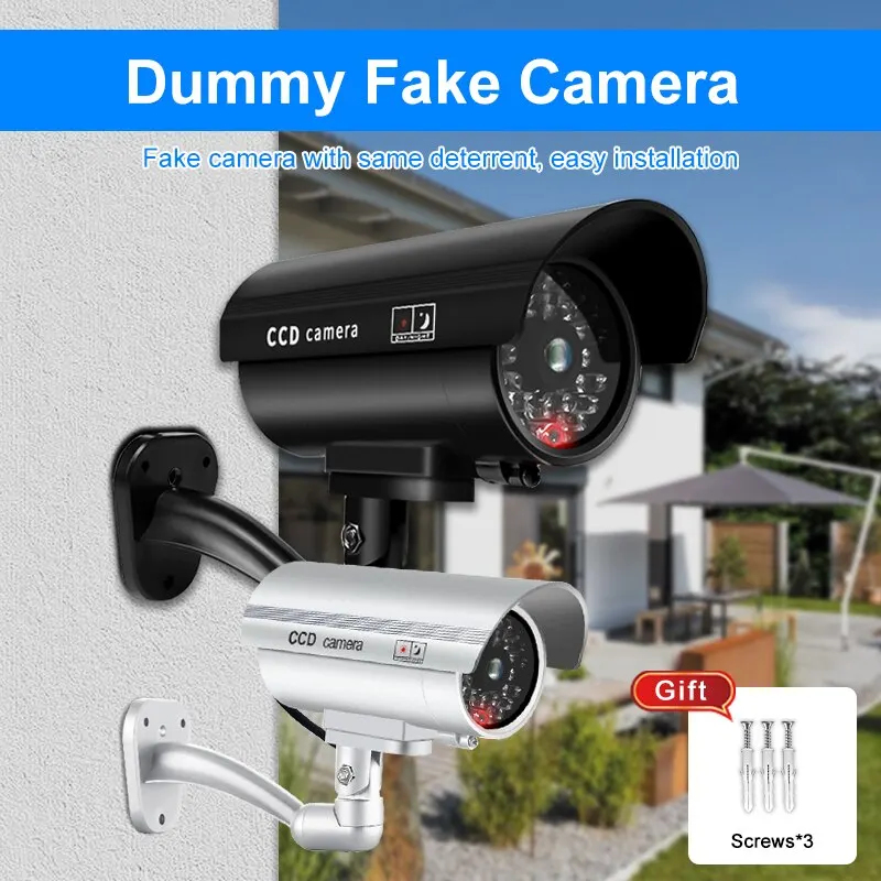 1PC Dummy Security Camera Watr - Photography Lighting Effects recension och pris