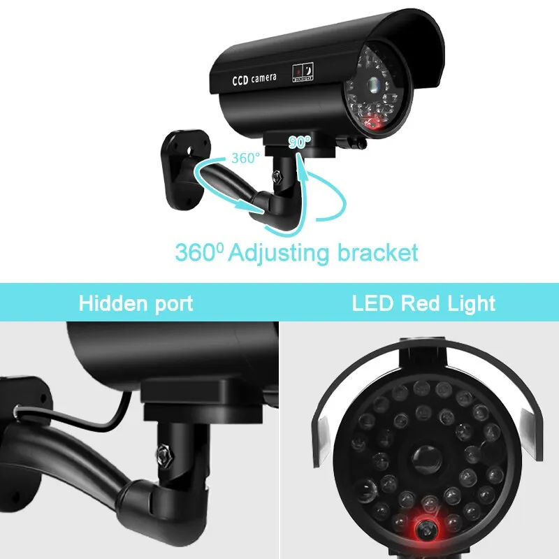 1PC Dummy Security Camera Watr - Photography Lighting Effects recension och pris