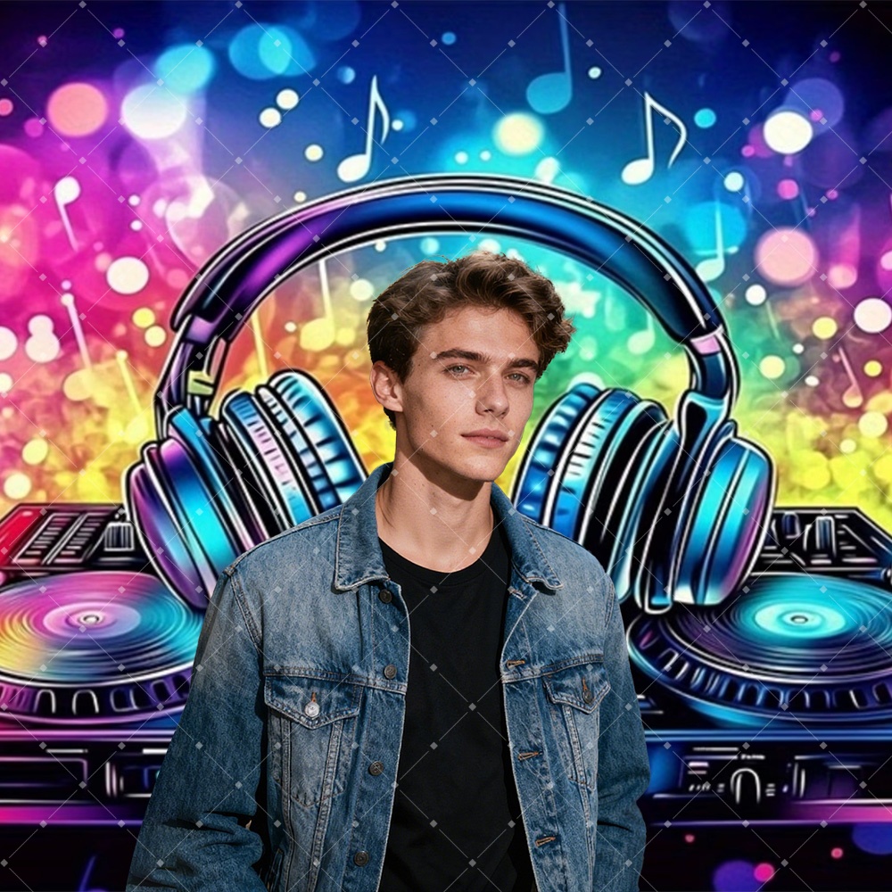 Hip Hop Music DJ Party Decorat - Photography Lighting Backdrop recension och pris