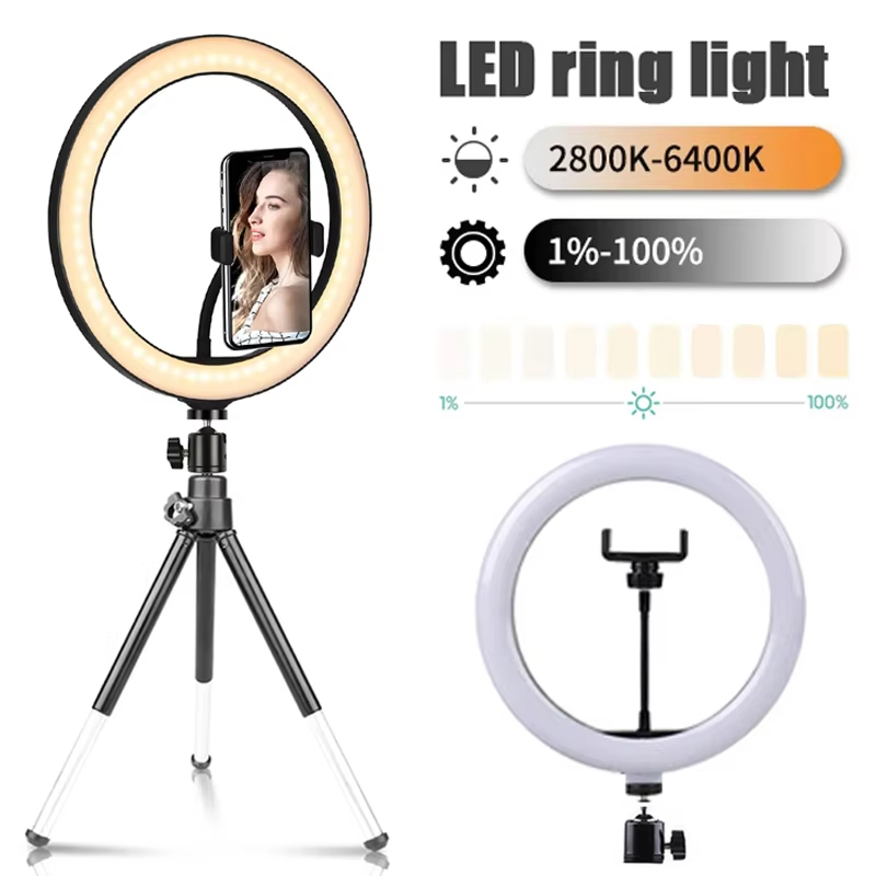 10 inch Selfie Ring Light Phot - Photography Lighting Stick recension och pris