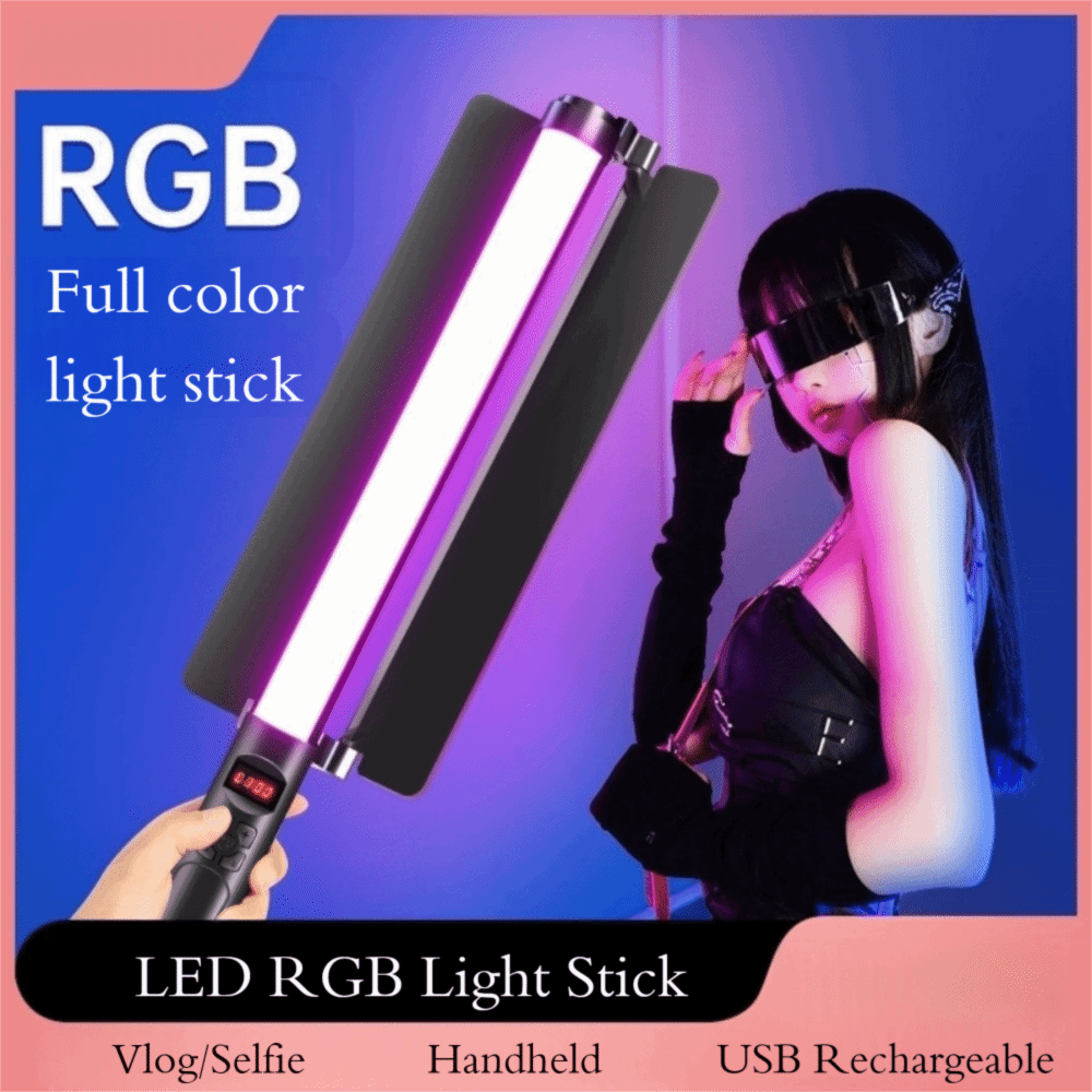 Handheld LED RGB Light Stick C - Photography Lighting Stick recension och pris