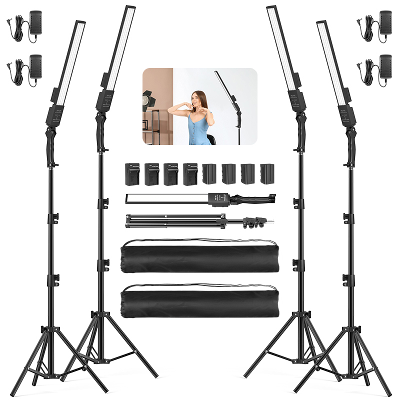 4pcs LED Photography Studio Li - Photography Lighting Stick recension och pris