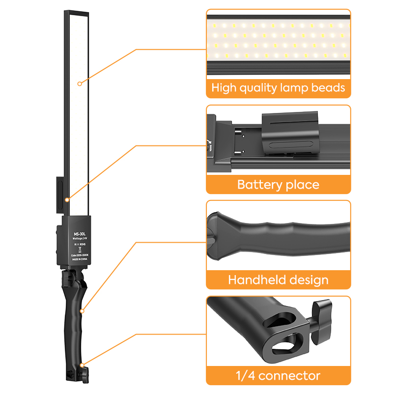 4pcs LED Photography Studio Li - Photography Lighting Stick recension och pris