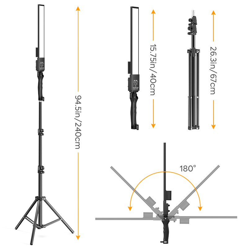 4pcs LED Photography Studio Li - Photography Lighting Stick recension och pris