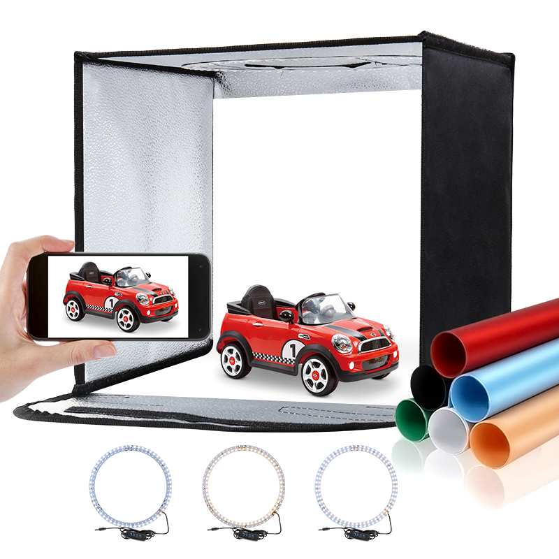 11.8x11.8inch Fold Photo Studi - Photography Lighting Angles recension och pris