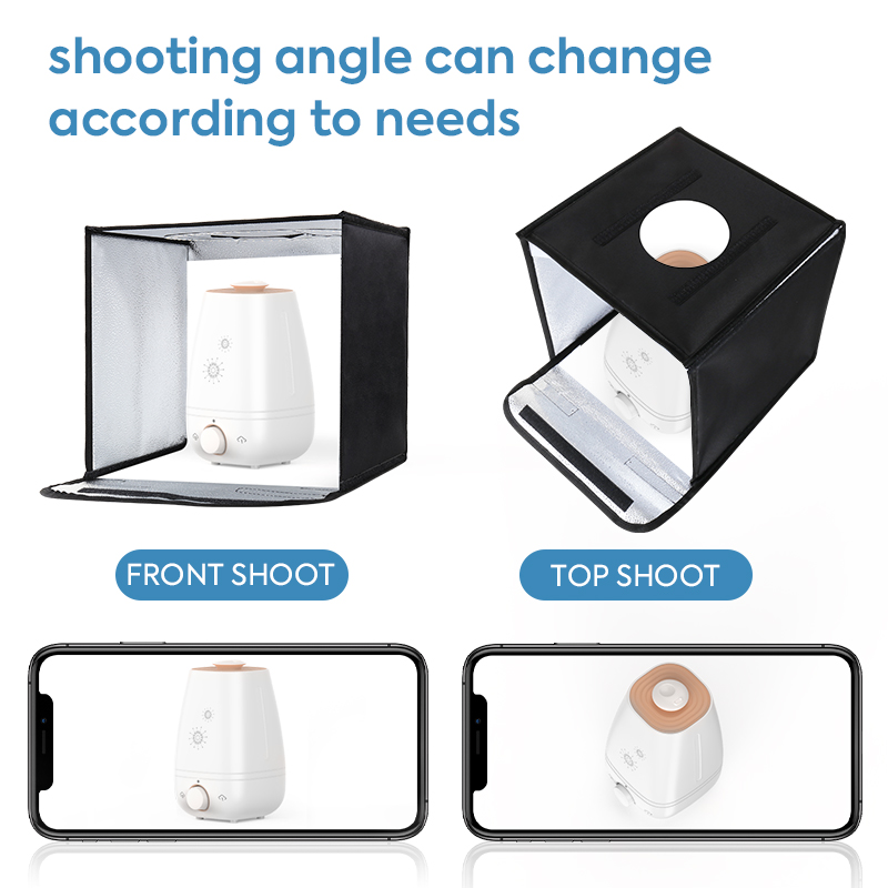 11.8x11.8inch Fold Photo Studi - Photography Lighting Angles recension och pris