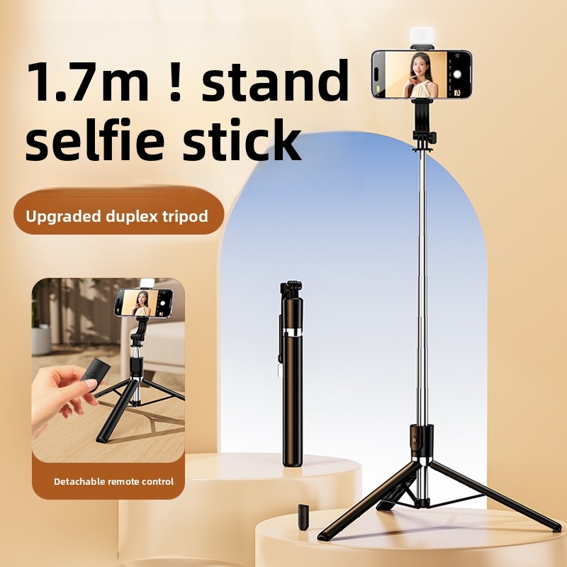 Extendable 1M Selfie Stick Tri - Photography Lighting Stick recension och pris