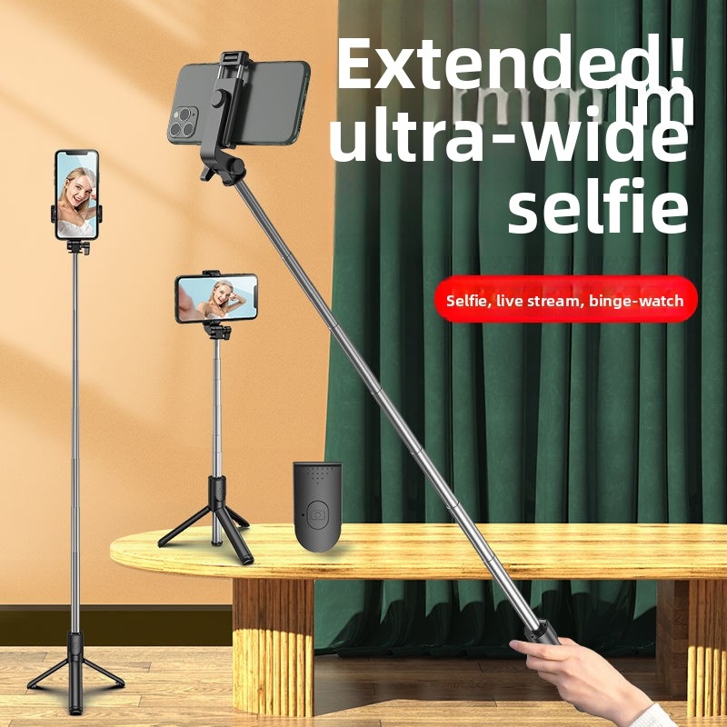 Extendable 1M Selfie Stick Tri - Photography Lighting Stick recension och pris