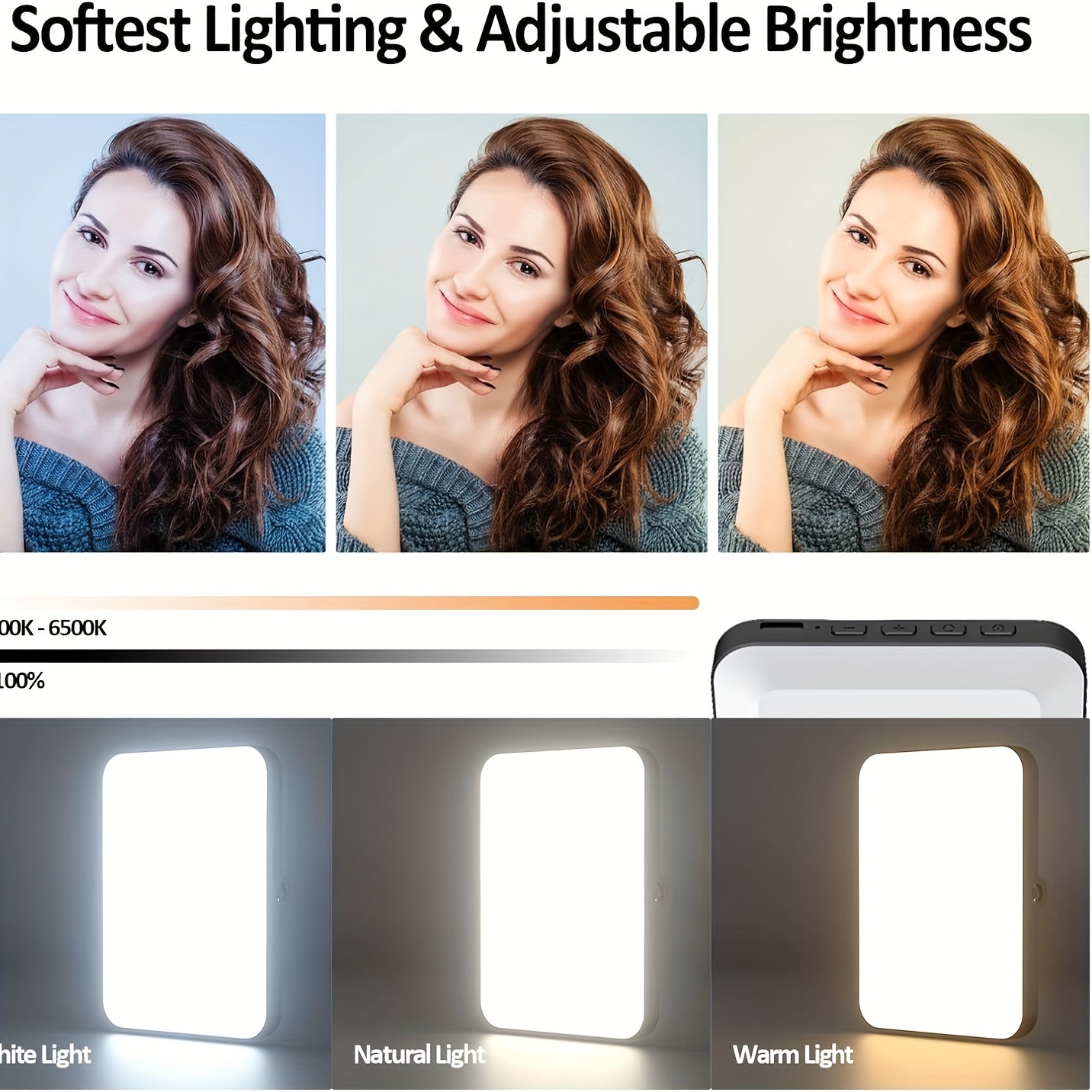 1pc Rechargeable Magnetic LED  - Photography Lighting Professional recension och pris