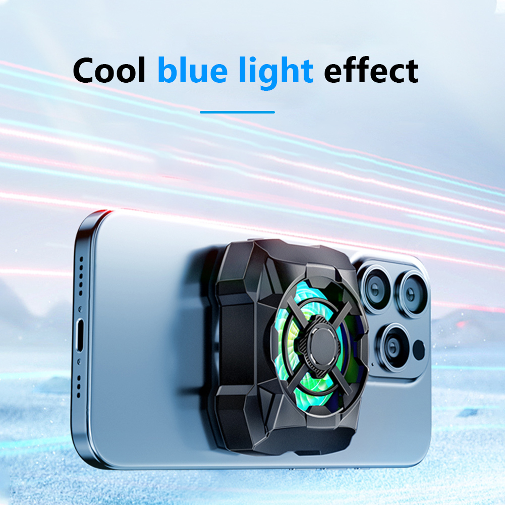 Phone Cooler with Blue Light 3 - Photography Lighting Professional recension och pris